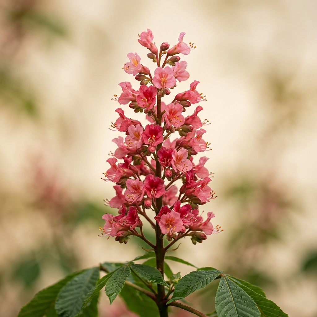 Red Chestnut flower